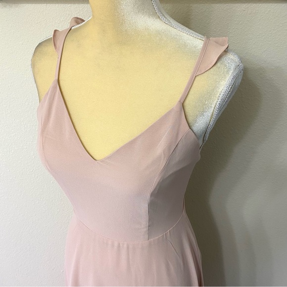 Lulu’s Meteoric Rise Blush Maxi Dress - Picture 5 of 9